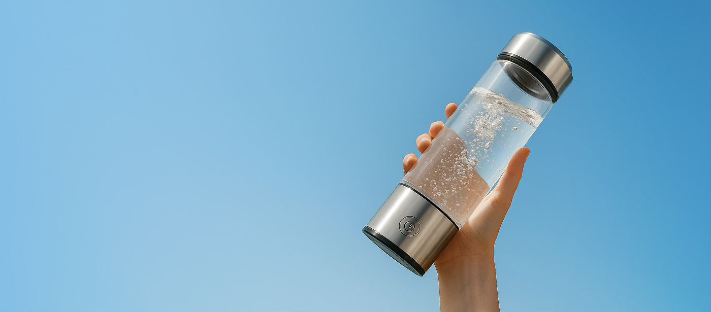 Hydrogen Water Generator Alkaline Maker Portable Water Ionizer Bottle