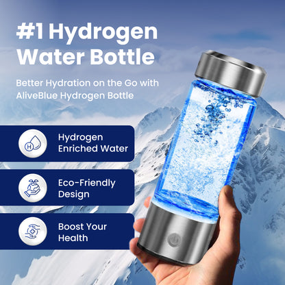 Hydrogen Water Generator Alkaline Maker Portable Water Ionizer Bottle