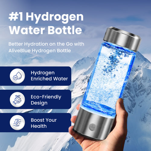 Hydrogen Water Generator Alkaline Maker Portable Water Ionizer Bottle