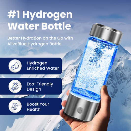 Hydrogen Water Generator Alkaline Maker Portable Water Ionizer Bottle